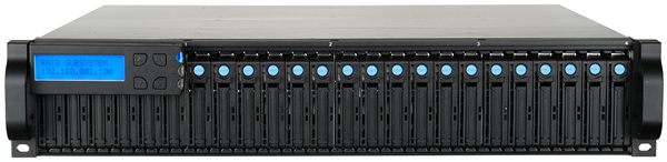 CoreStor 2724 2U RAID Array Front View